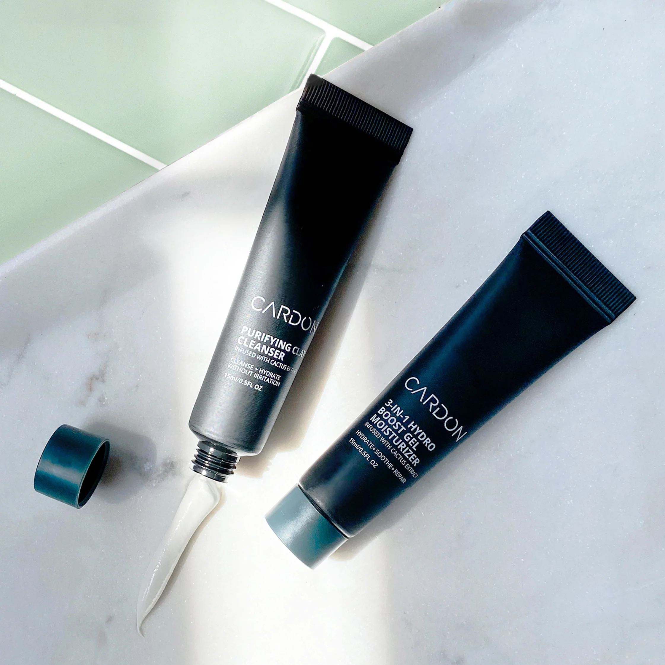 Deluxe Travel-Size Clay Cleanser + Hydro Boost Gel - Image 2